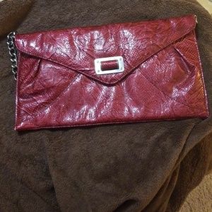 Red & Black clutch